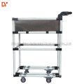 DY-T241   Workshop Trolley Industrial Lean Pipe Tote cart Handpush Trolley